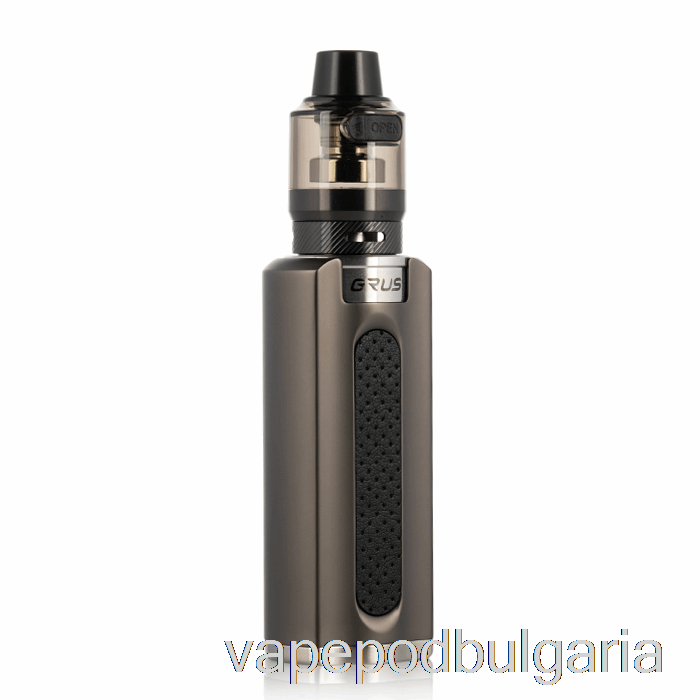 Vape Технически характеристики Lost Vape Grus 100w Starter Kit Gunmetal / Grain Leather